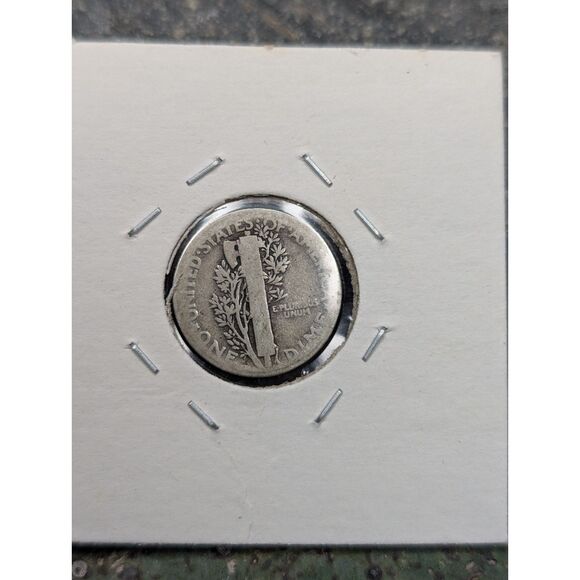 1926 Mercury Dime – 90% Silver, Winged Liberty Design - Picture 2 of 2